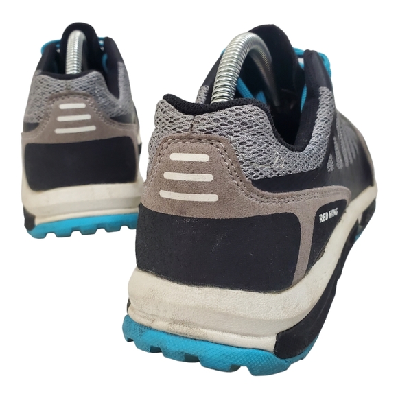 RED WING SHOES Shoes ELECTRICAL HAZARD Womens Size 11 Gray Aluminum Toe - Picture 4 of 13
